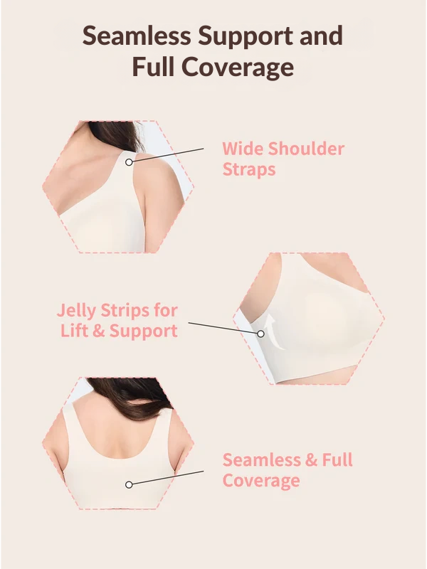 Jelly Wireless T-shirt Bra
