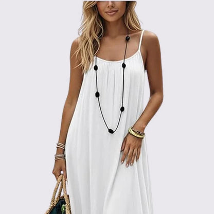 Alma - vestido con espalda descubierta ajustable