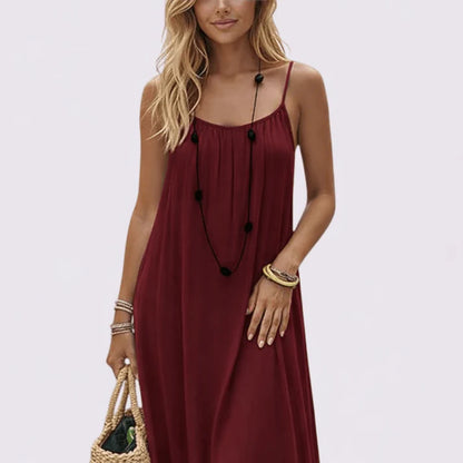 Alma - vestido con espalda descubierta ajustable